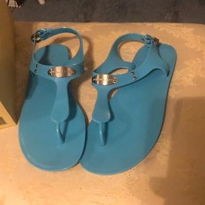 Michael Kors jelly sandals